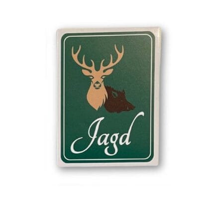 Aufkleber Jagd grün