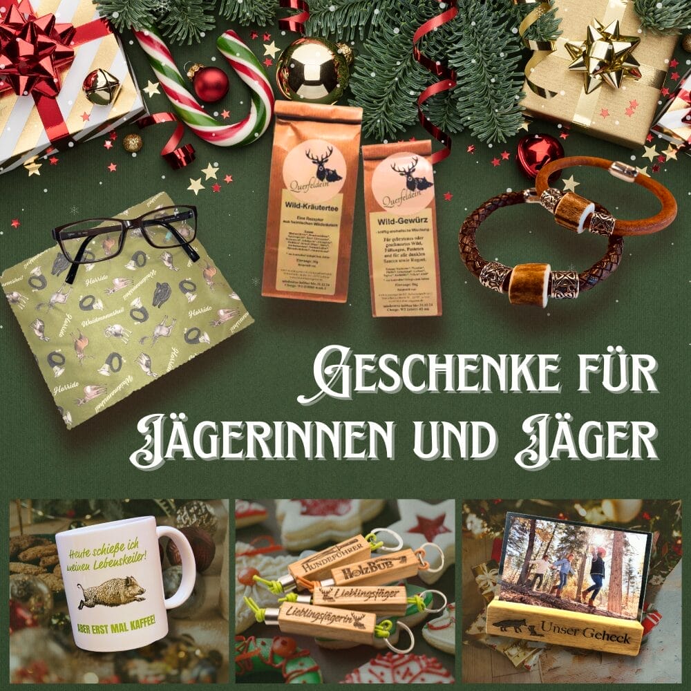 Geschenke für Jägerinnen und Jäger